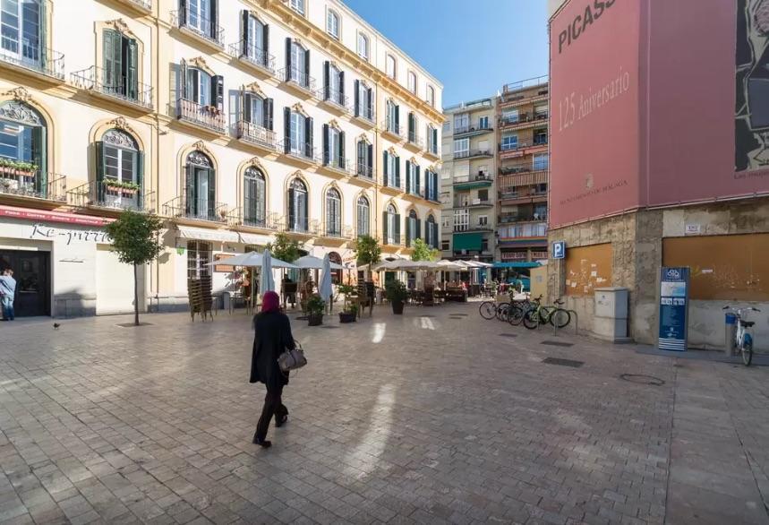 Apartamento Plaza Picasso Málaga Exterior foto